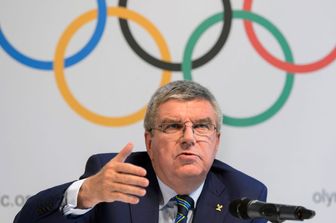 Cio presidente Thomas Bach (Afp)