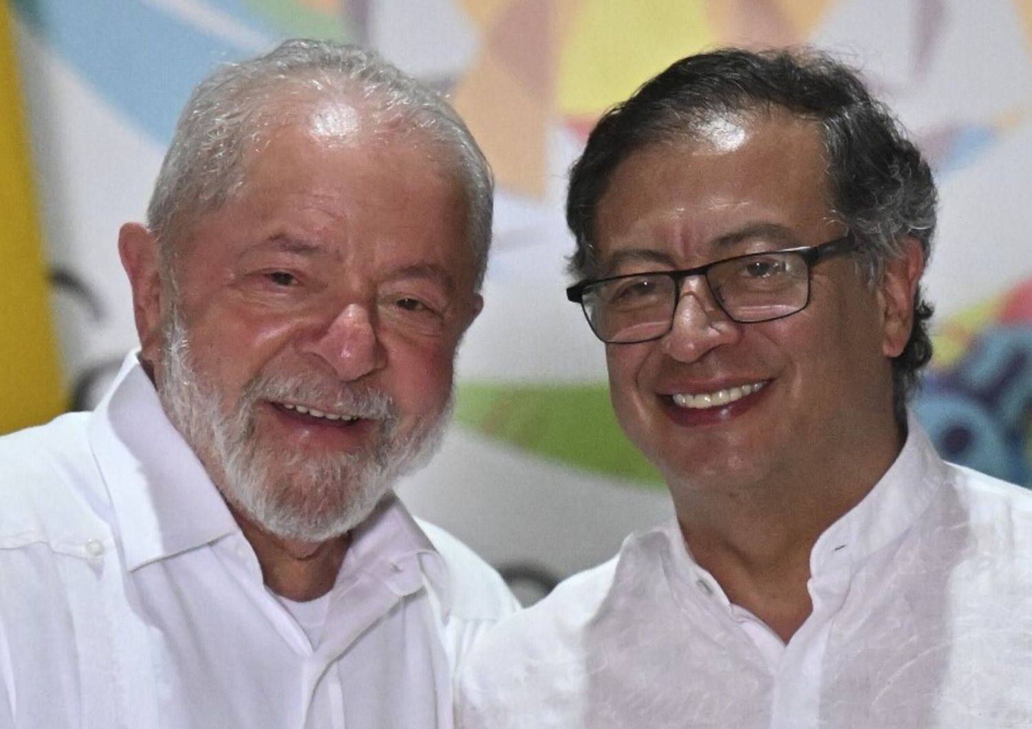 Il presidente brasiliano Lula (a sinistra) e quello colombiano Petro