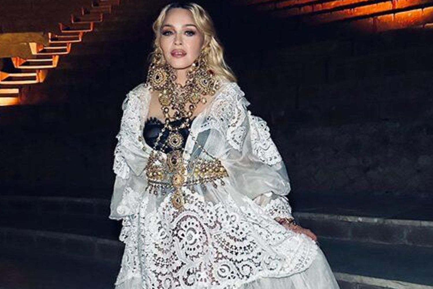 Madonna in visita a Pompei