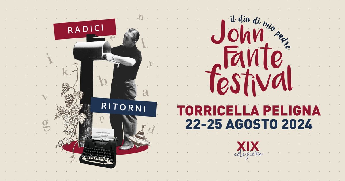 La 19ème édition du Festival John Fante est en cours