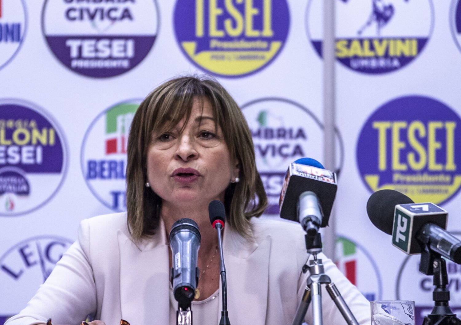 Donatella Tesei, presidente Regione Umbria