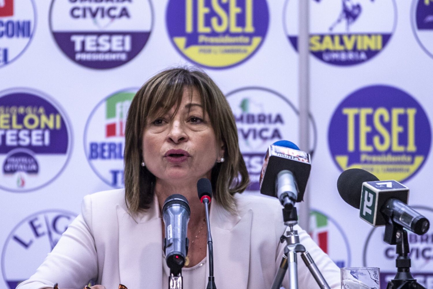 Donatella Tesei, presidente Regione Umbria