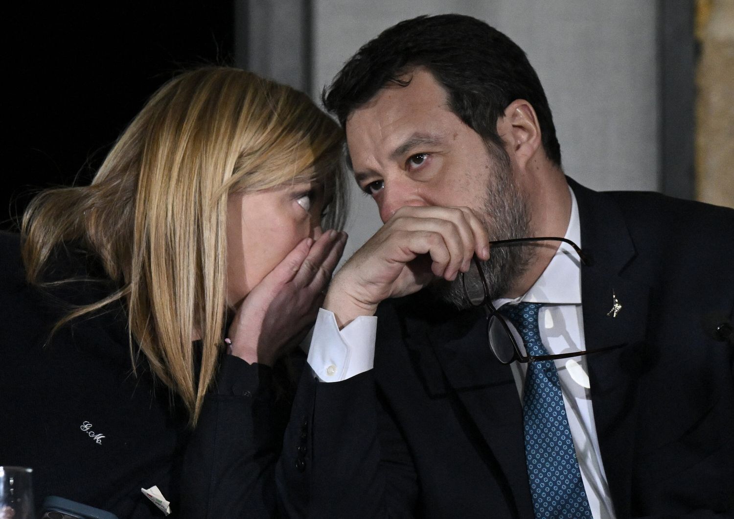 Giorgia Meloni e Matteo Salvini