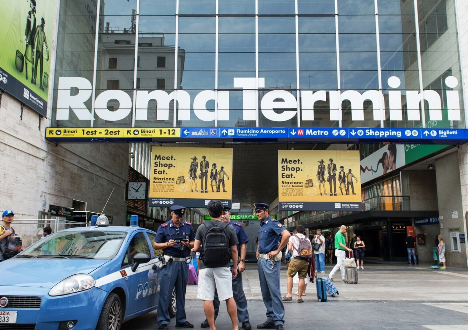 Polizia ferroviaria stazione Termini