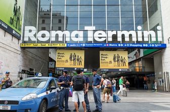 Polizia ferroviaria stazione Termini