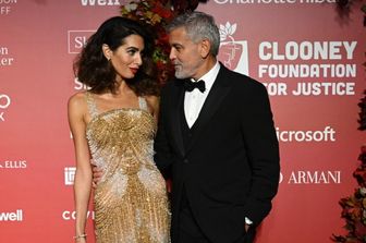 George Clooney e sua moglie Amal