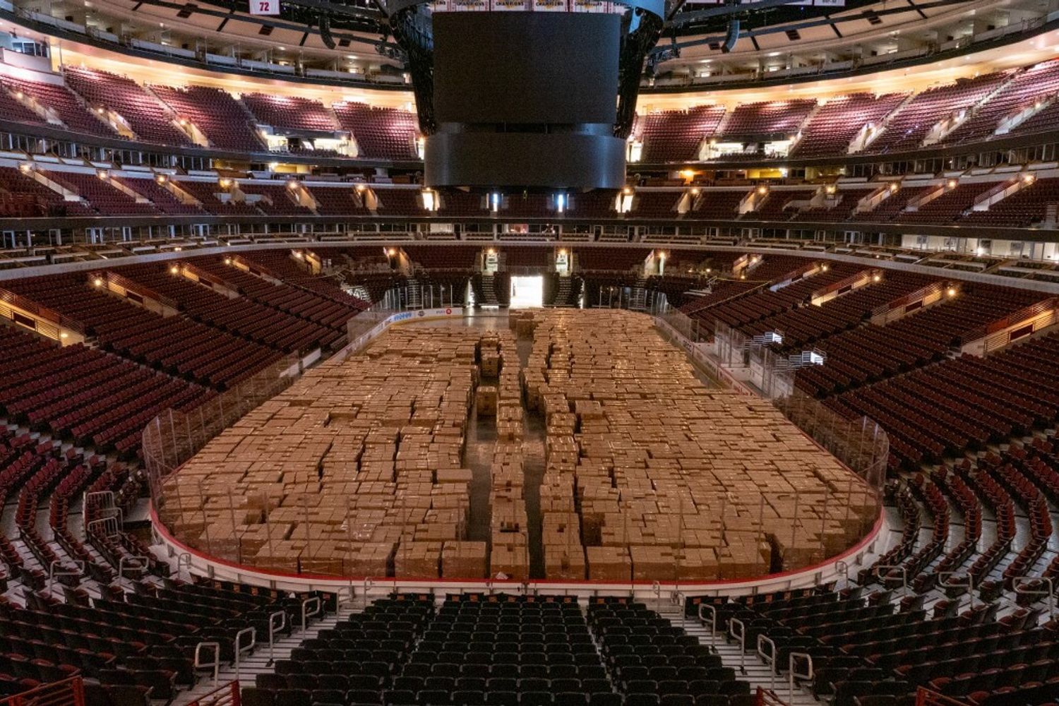 La United Arena di Chicago, Illinois