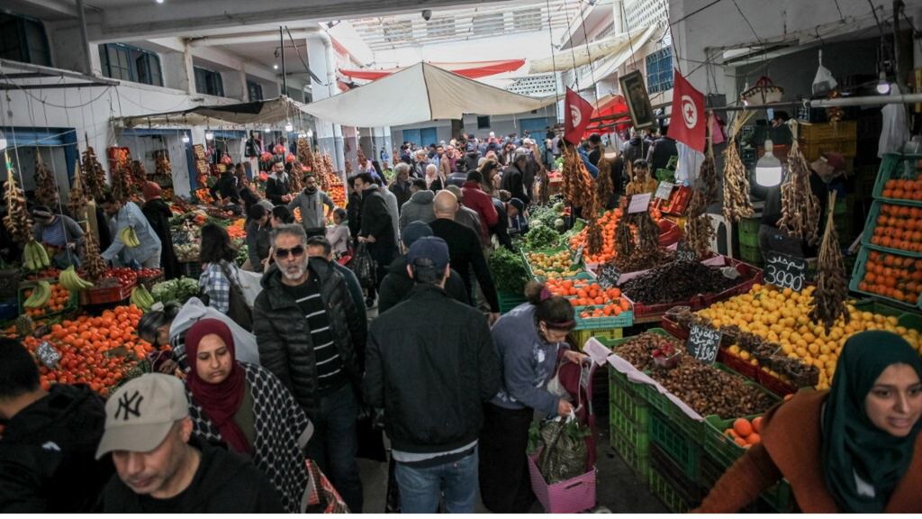 Marché à Tunis