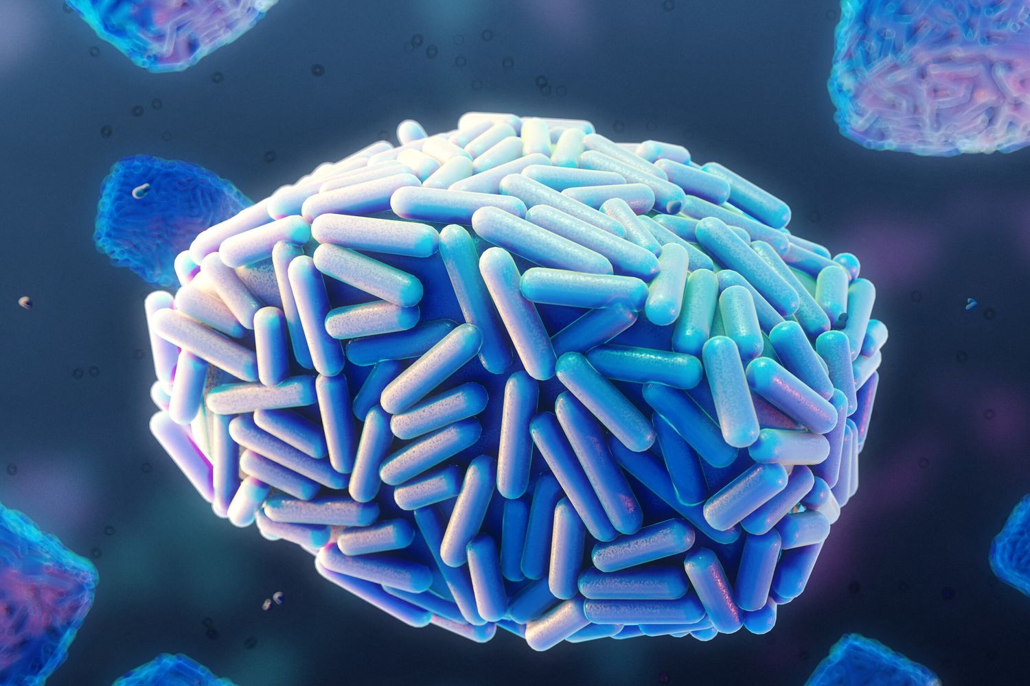 Il virus del vaiolo delle scimmie, illustrazione