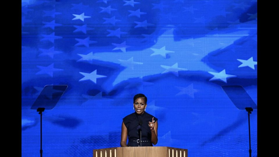 Michelle Obama alla Convention Dem Chicago