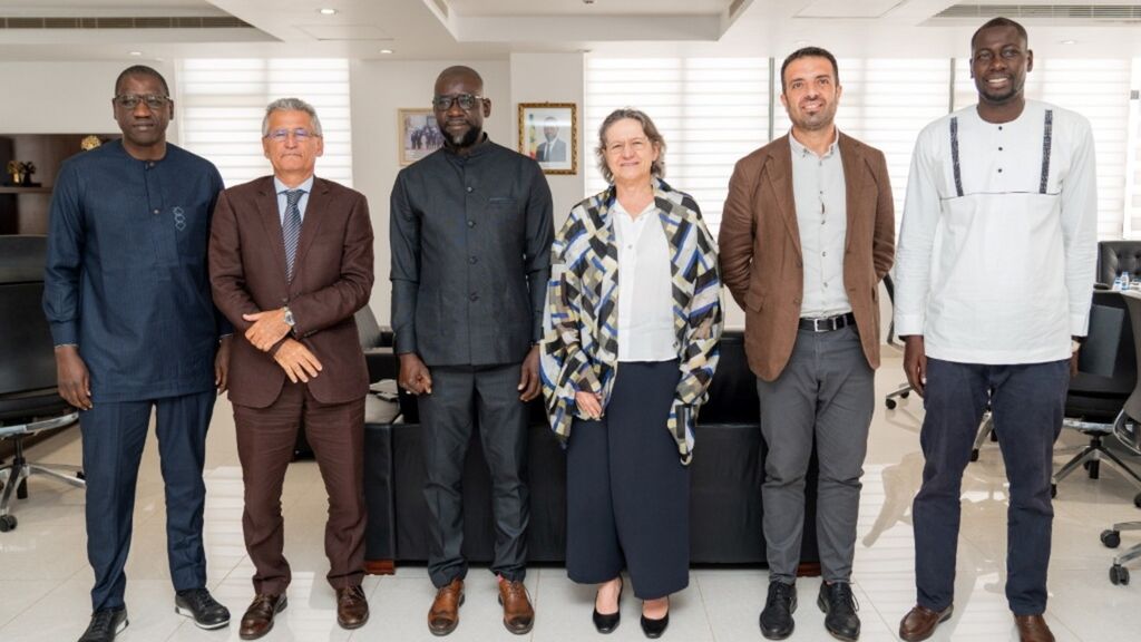 L'Ambassatrice italienne au Sénégal, Mme Bertolini, rencontre les représentants  du Ministère de la Microfinance et de l'Économie Sociale et Solidaire, juillet 2024