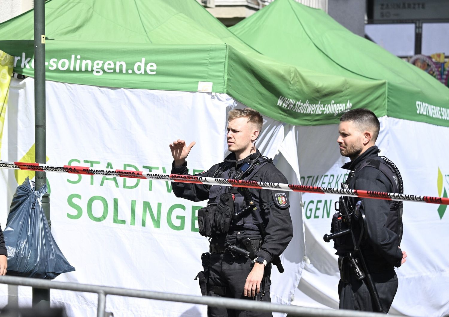 Polizia a Solingen