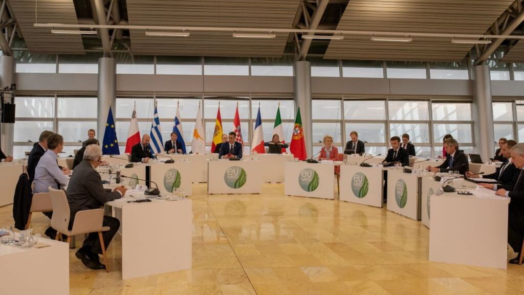 Sommet EUROMED 2022 des chefs d'État et de gouvernement des pays européens de la côte méditerranéenne  pour la mise en œuvre du Corridor vert de l'hydrogène