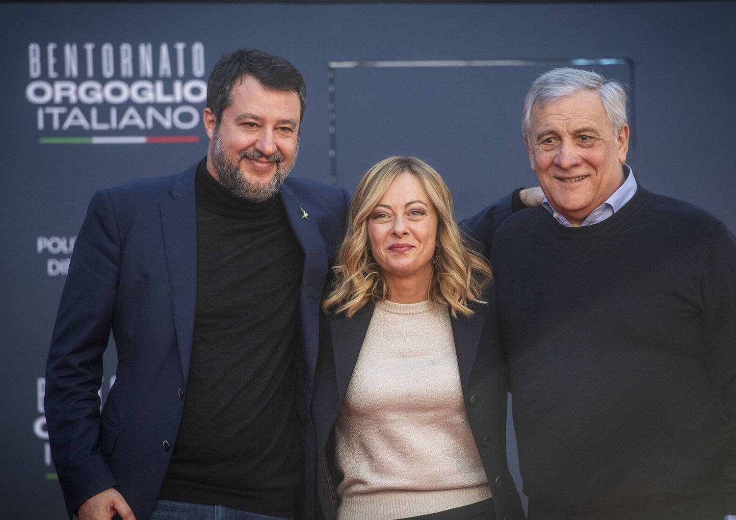 Salvini, Meloni, Tajani