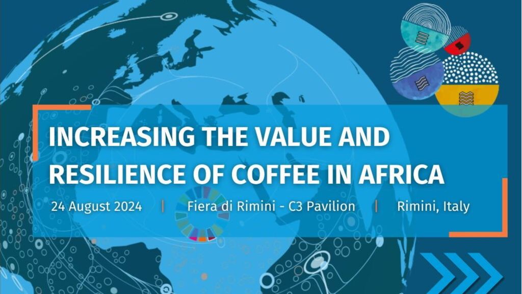 "Augmenter la valeur et la résilience du café en Afrique",  le panel organisé par le Meeting de Rimini, 2024