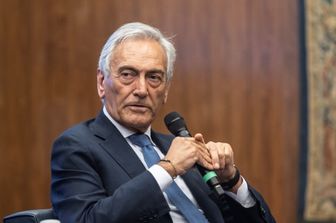 Il presidente della Figc Gabriele Gravina