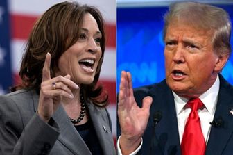 Kamala Harris e Donald Trump