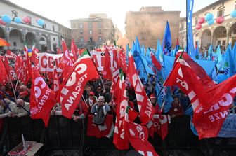 Bandiere Cgil