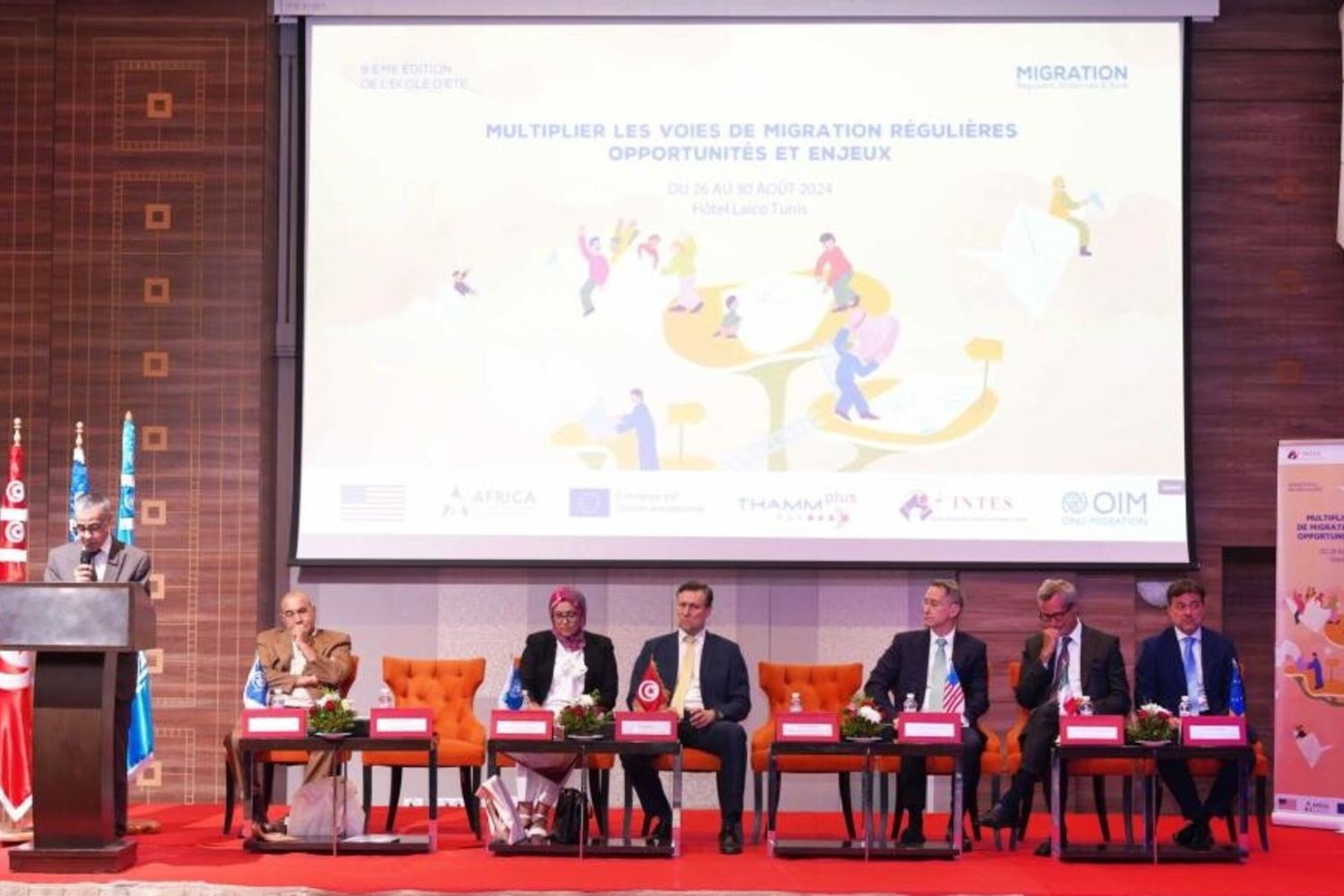 'ouverture de l'Ecole d'Eté sur les migrations