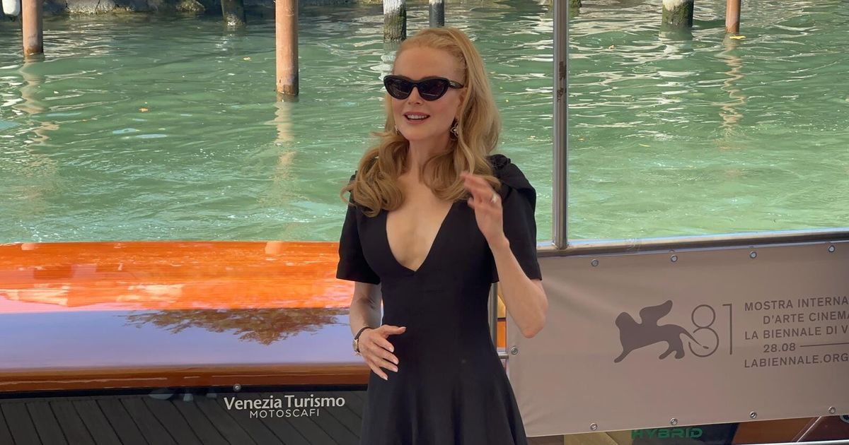ニコール・キッドマンがヴェネツィア映画祭に復帰、今日は彼女にとって待ち遠しい日