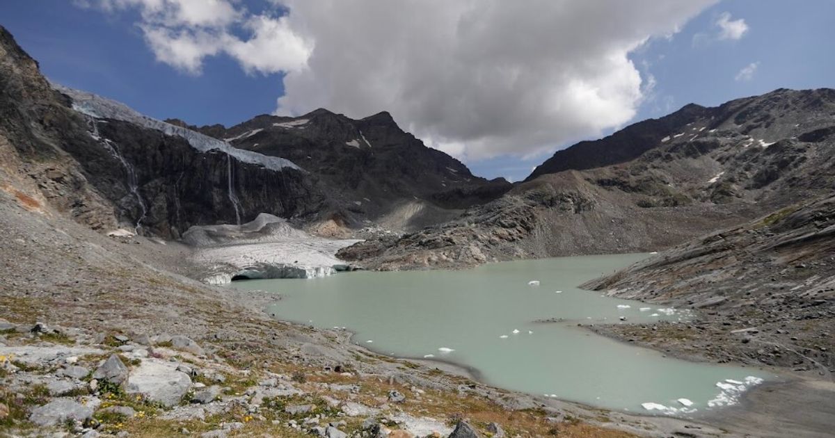 Le glacier Fellaria en Lombardie a perdu 46% de sa surface