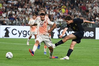 calcio juventus roma pareggio poche emozioni allo stadium