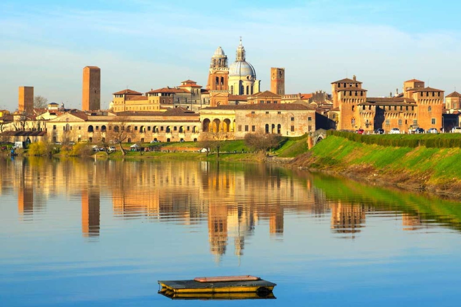 Vue du centre historique de Mantoue