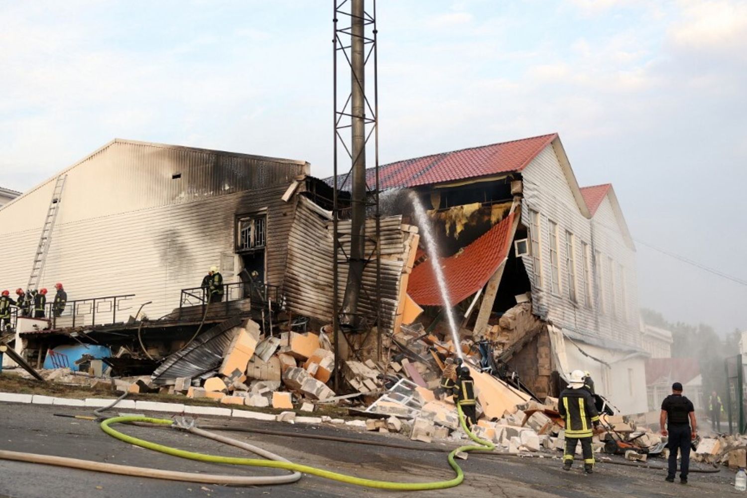 Missili su Sumy - Ucraina