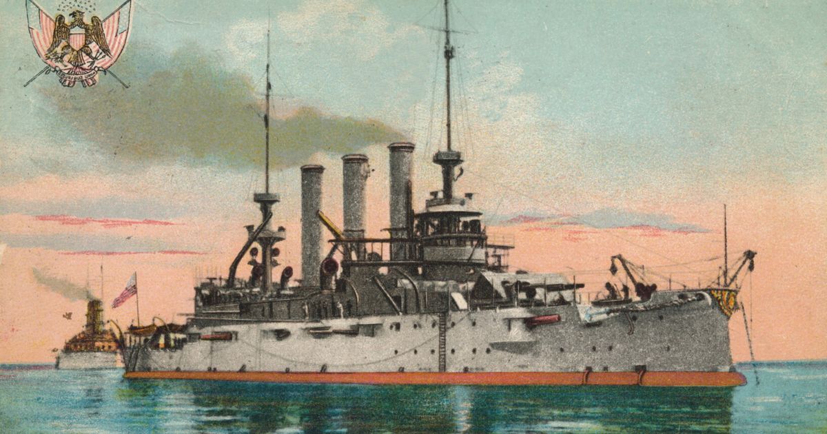 第二次世界大戦の最後の戦艦ミズーリ号