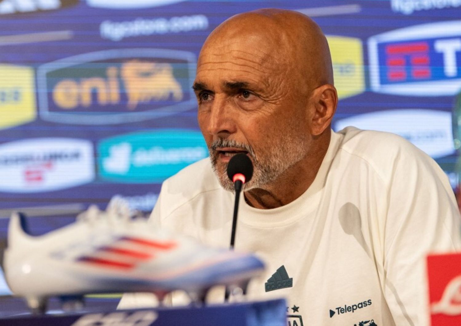 Luciano Spalletti in conferenza stampa