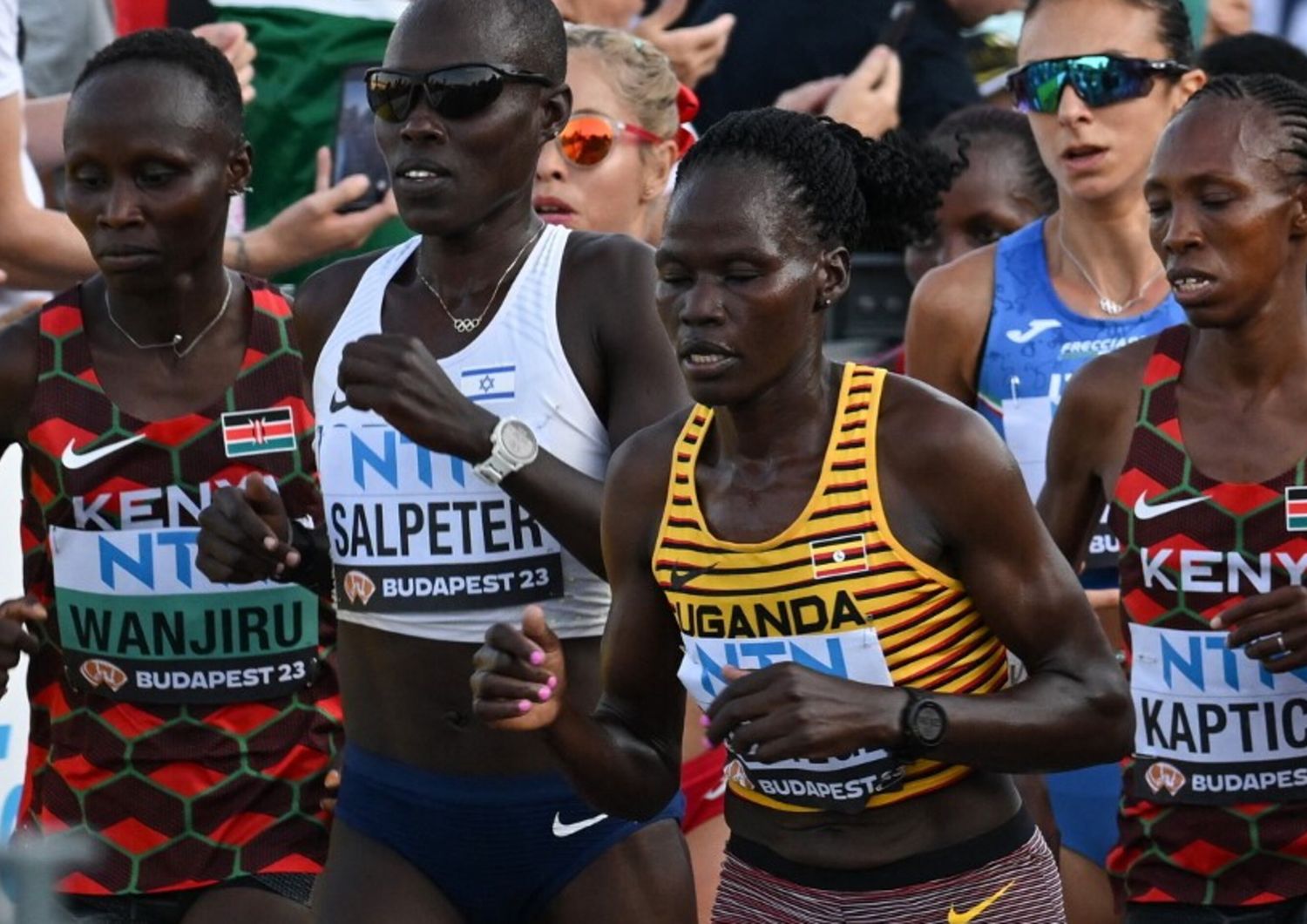 La maratoneta ugandese Rebecca Cheptegei