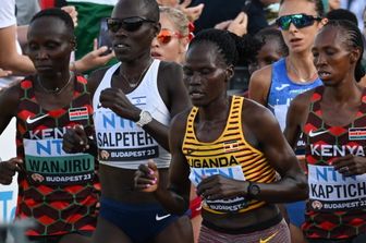 La maratoneta ugandese Rebecca Cheptegei