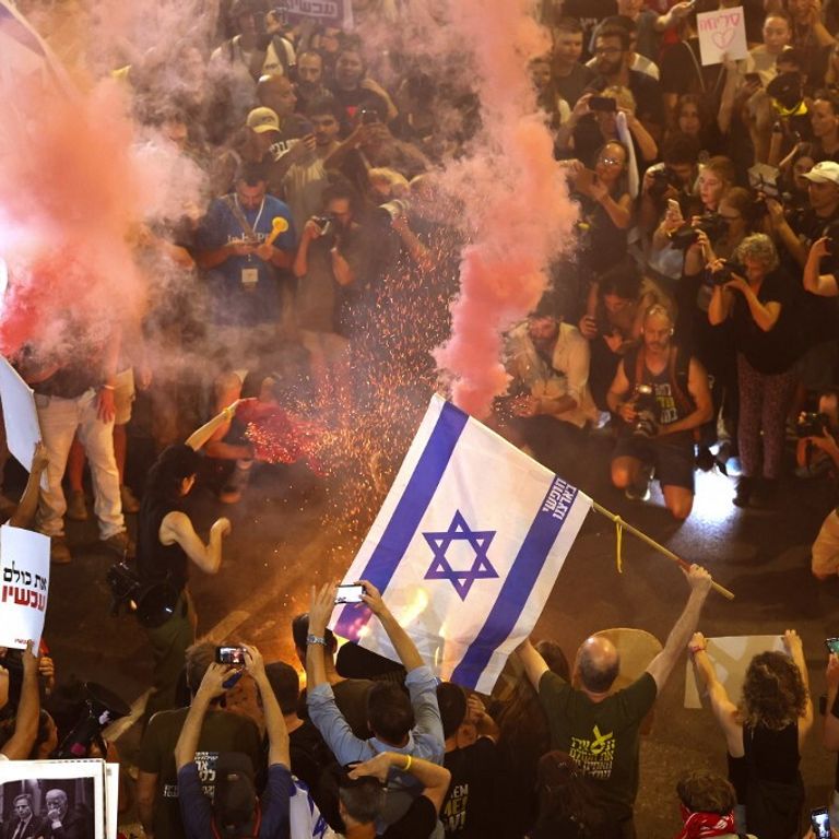 Proteste in Israele contro il governo Netanyahu