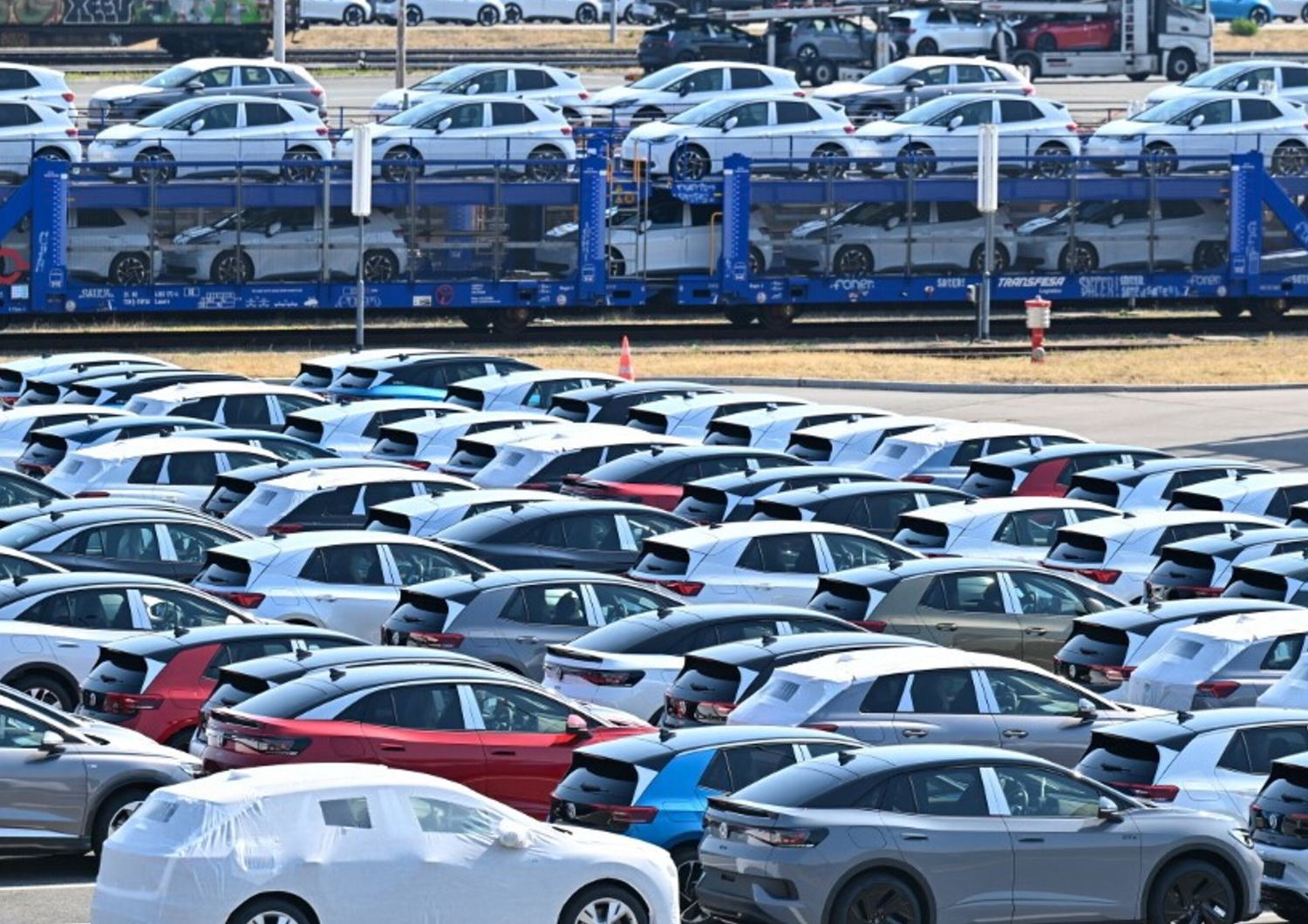 Lo stabilimento Volkswagen di Zwickau.