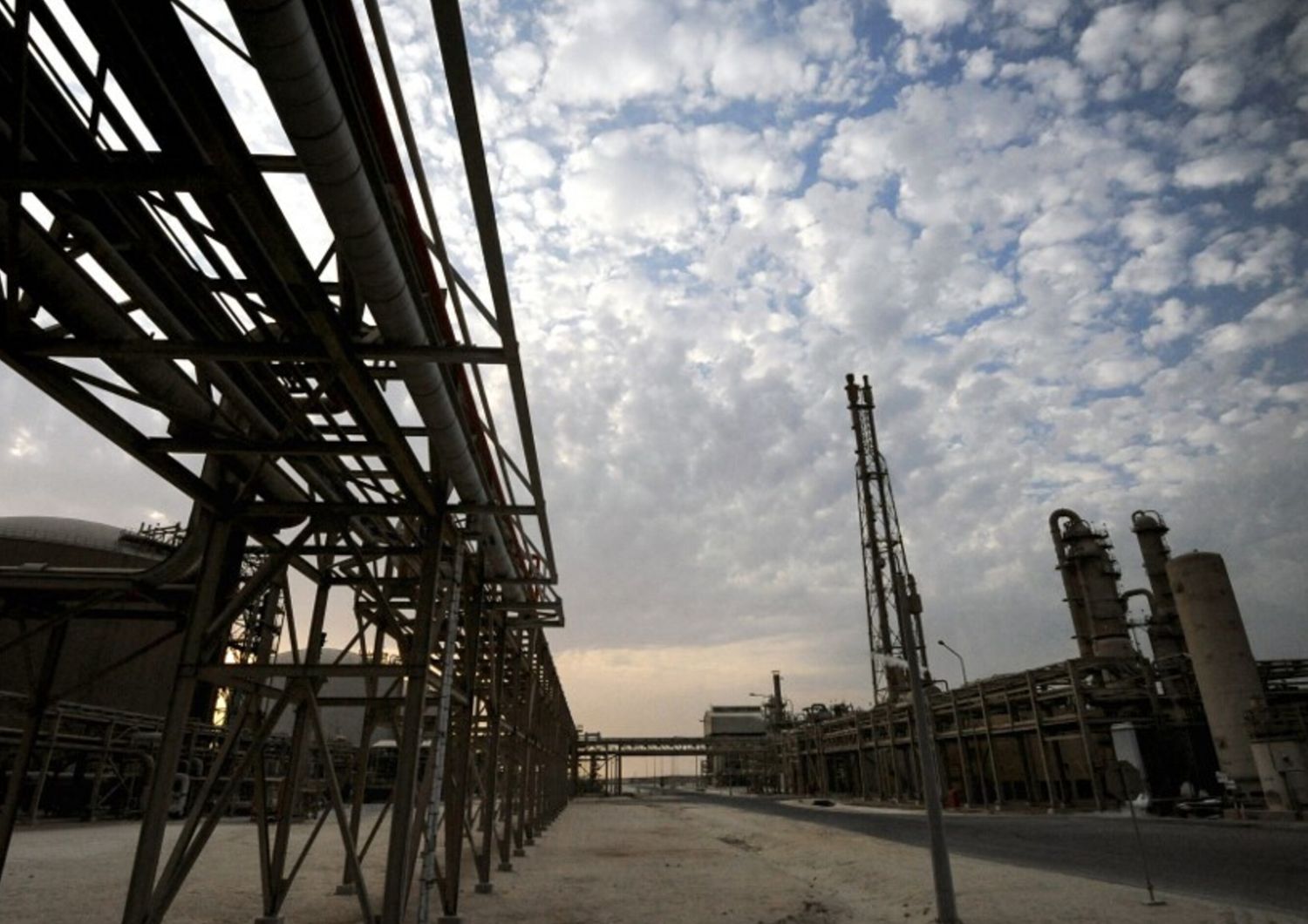 Usine d'aluminium de Maaden, près de la ville de Jubail, Arabie Saudite