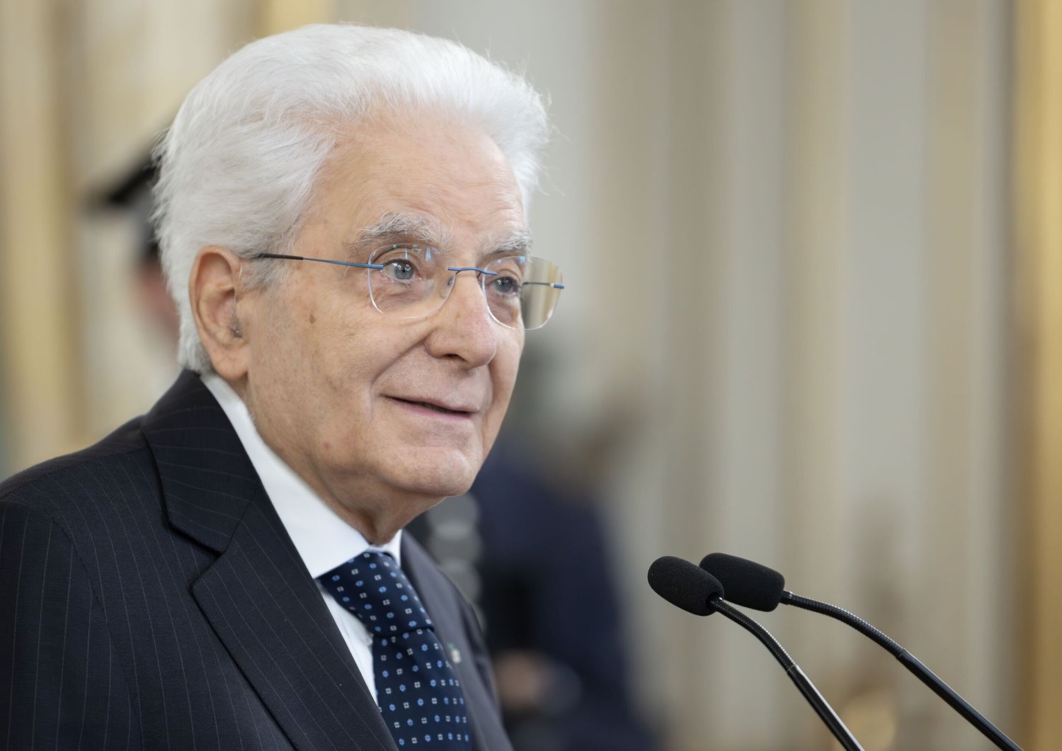 Il presidente della Repubblica, Sergio Mattarella