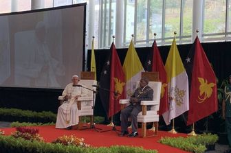 Il Papa in visita in Papua Nuova Guinea