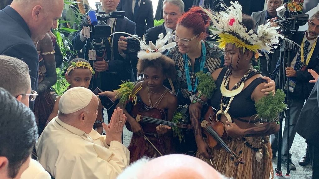 Papa Francesco in Papua Nuova Guinea