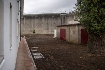 L'interno del carcere minorile di Casal del Marmo, a Roma