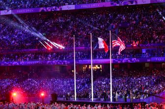 La cerimonia di chiusura delle Olimpiadi di Parigi