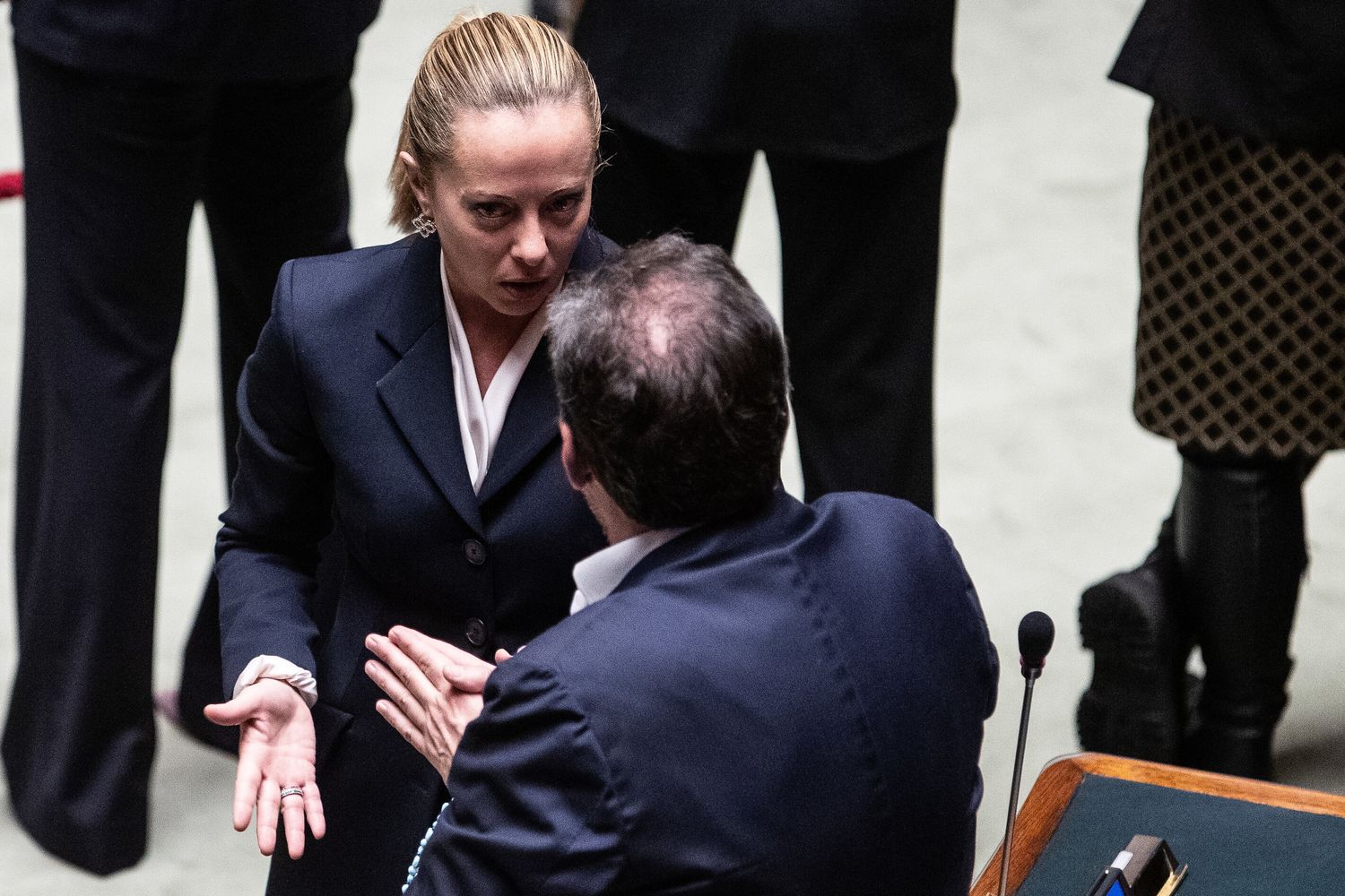 Giorgia Meloni, Giancarlo Giorgetti