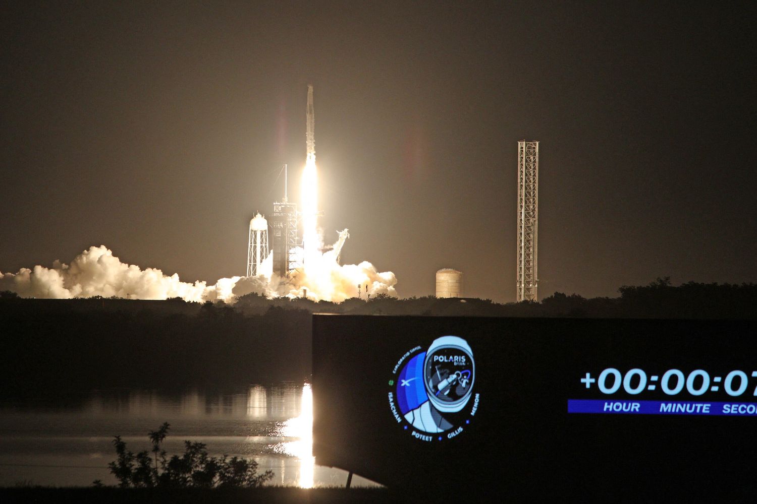 Il lancio di Polaris Dawn