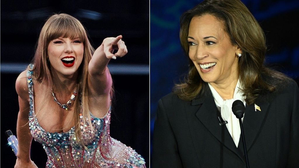 Taylor Swift e Kamala Harris