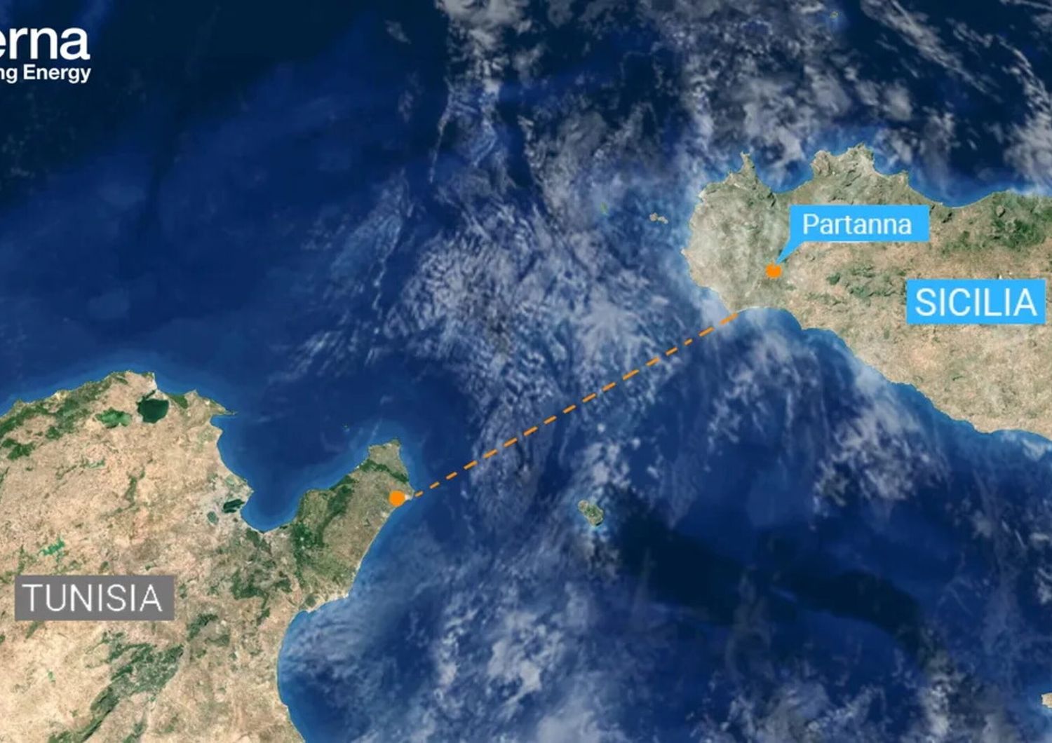 Le projet Elmed prévoit la construction d'une interconnexion électrique entre la Tunisie et l'Italie