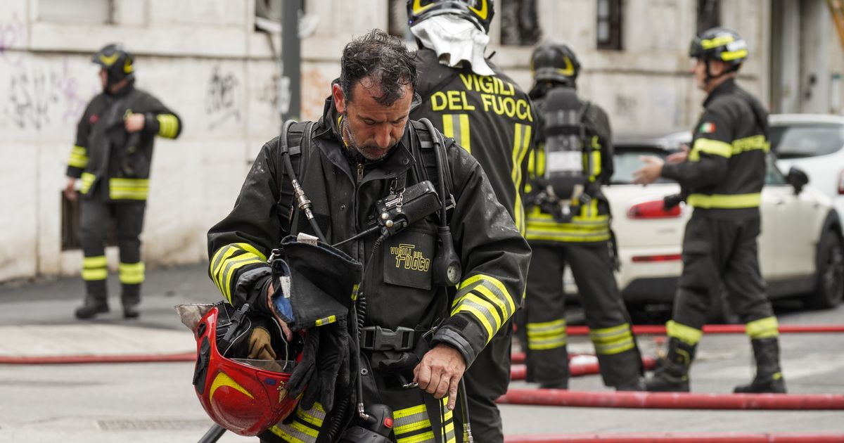 Incendio Milano 