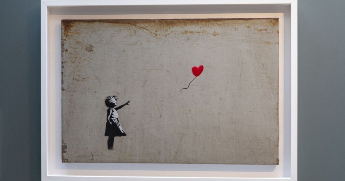 Missing Banksy Artwork Resurfaces After Disappearing from London Showcase