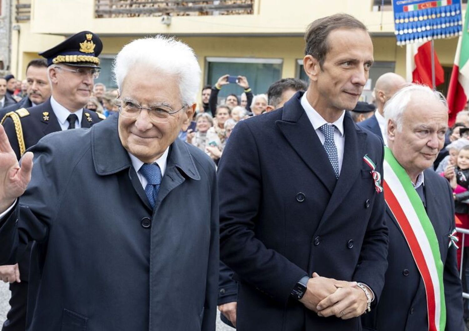 Sergio Mattarella e Fedriga alle commemorazioni della Zona libera Carnia