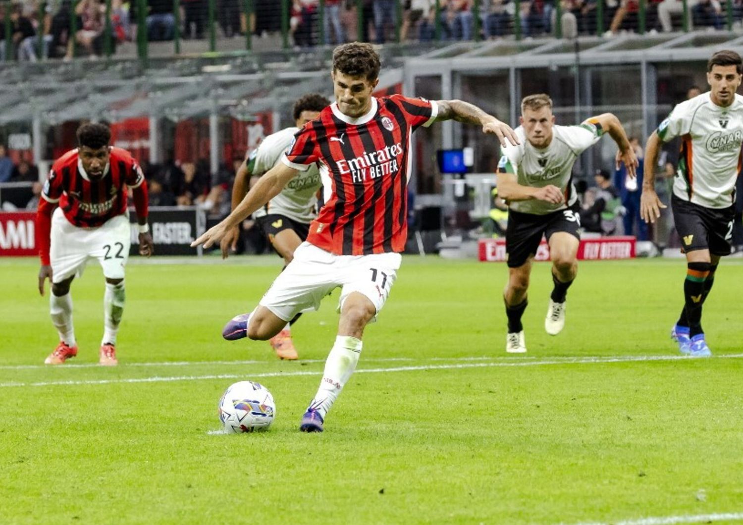 Pulisic realizza su rigore il gol del 3-0