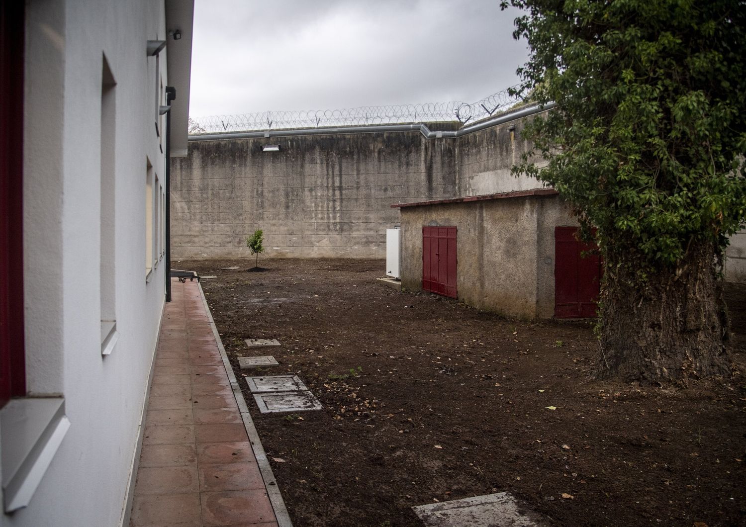 L'interno del carcere minorile di Casal del Marmo, a Roma