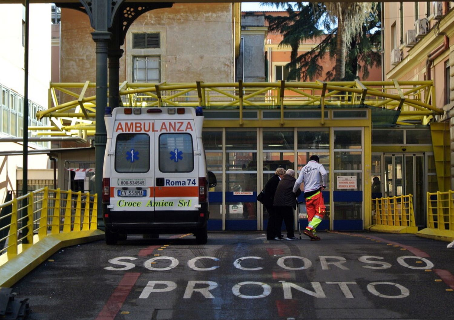 Il pronto soccorso del Policlinico Umberto I di Roma